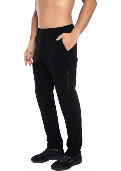 Siyah Erkek Outdoor Pantolon - 2230-10