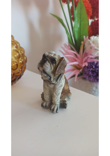 Vintage Polyester Buldog Köpek Biblo & 12 cm fiyatları