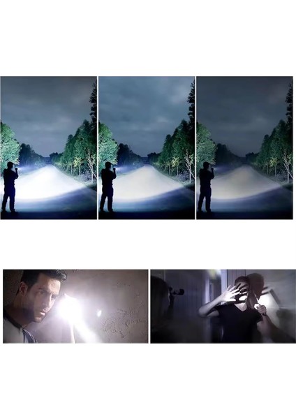 Bfs 3000 Lümen Güçlü El Feneri WT-604