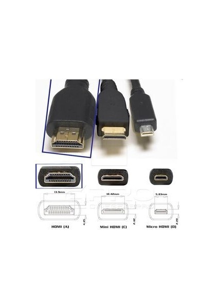 HDMI'den VGA'ya Kablo Siyah Tablet, Projeksiyon ve Notebooklar için Yüksek Performans