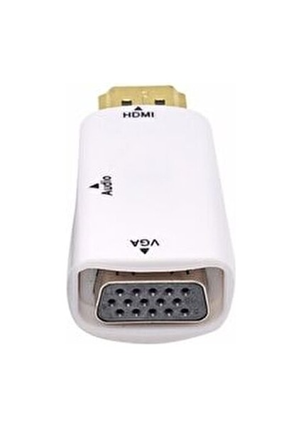 HDMI'den VGA'ya Çevirici Adaptör 4867 Model Yüksek Performans 1080p Uyumlu fırsatları