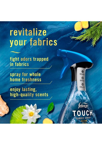 Touch Ocean Koku Giderici Kumaş Spreyi 800ML fırsatları