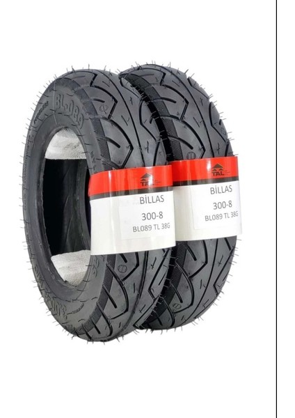 300-8 Tl Dubleks Motosiklet Lastik Seti