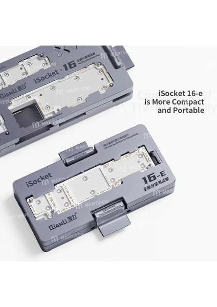 Qianli Isocket iPhone 16E Bord Tester modelleri