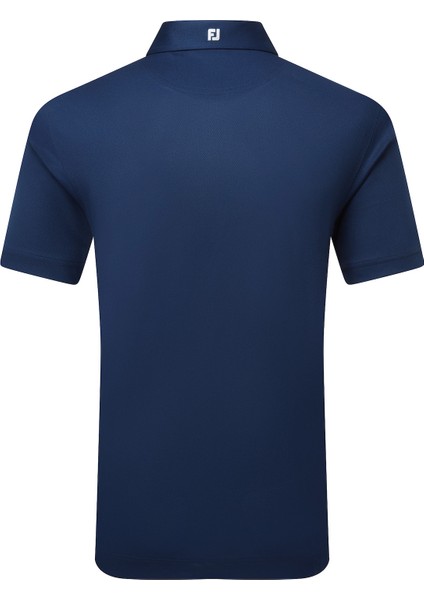 Stretch Pique Solid Erkek Golf T-Shirt 91824 Lacivert fiyatları