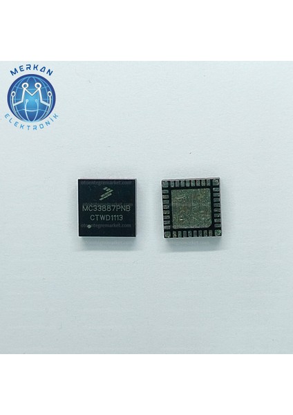 MC33887PNB (Pqfn-36-Bga) Orijinal Oto Beyin Tamir Entegreleri Merkan Elektronik