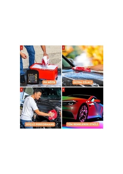 Gold Serisi Cilalı Oto Şampuanı 5 kg indirimleri