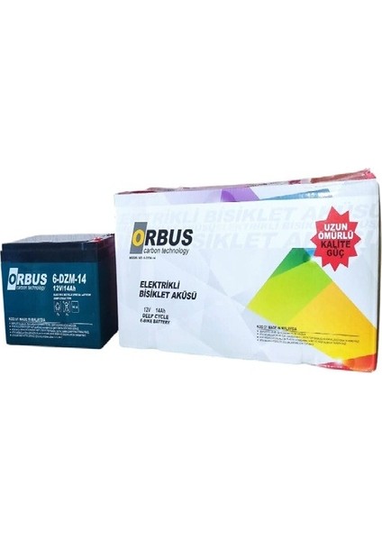 12V 14AMPER (12V 14AH) 4'lü Paket Deep Cycle - Derin Döngülü Elekrikli Bisiklet Akü (E-Bike) Aküsü Ebatlar: 150X97X95 indirimleri