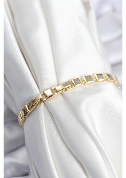 Bfs Pirinç Vıp Seri Gold Renk Zirkon Taşlı Model Kadın Bileklik fiyatları