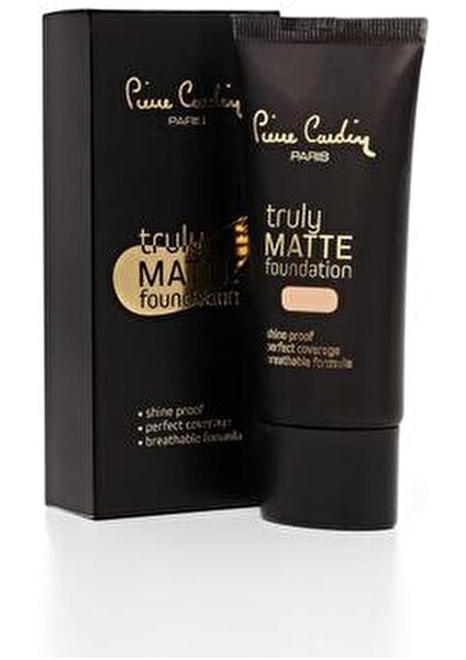 Truly Matte Fondöten 30 ml Light Porselen Görünüm Mat Cilt İçin SPF İçerir