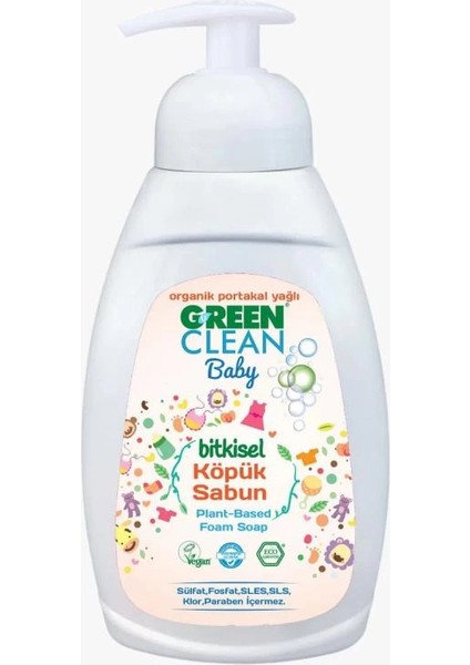 Bfs Green Clean Baby Köpük Sabun 450 ml