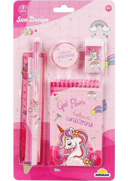 Bfs 5'li Kırtasiye Seti