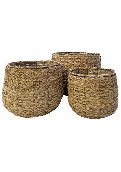 Santo Kahverengi Küçük Boy Hasır Saksı fırsatları