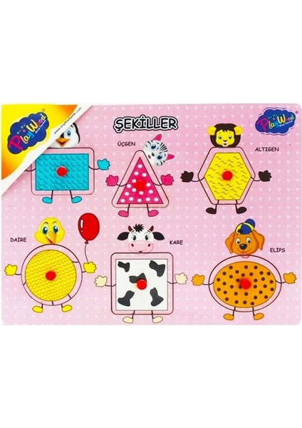 Bfs Nessiworld 202/203-ONY Ahşap Tutmalı Şekiller