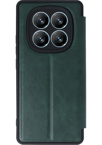 Zengezur Newface Xiaomi Redmi Note 14 Pro 5g Kılıf Flip Cover - Koyu Yeşil fiyatları