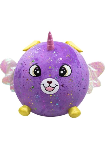 Bfs Şişme Peluş Mor Köpek Xxl Shiny Corns S2