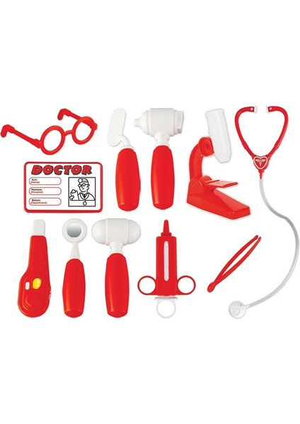 Bfs Çantalı Doktor Seti Kırmızı