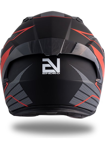 Thunderbolt Mat Siyah- Kırımızı Kask modelleri