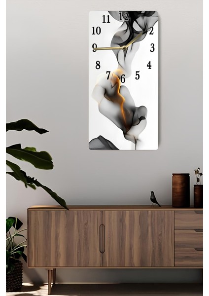 Mdf Duvar Saati 30X60 cm Evinizin Dekorasyonuna Modern Bir Dokunuş Katacak Uv Baskı– USD073 fiyatları