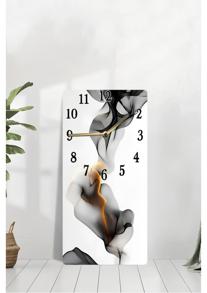 Mdf Duvar Saati 30X60 cm Evinizin Dekorasyonuna Modern Bir Dokunuş Katacak Uv Baskı– USD073 modelleri