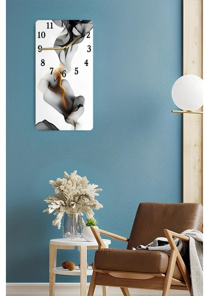 Mdf Duvar Saati 30X60 cm Evinizin Dekorasyonuna Modern Bir Dokunuş Katacak Uv Baskı– USD073 fırsatları