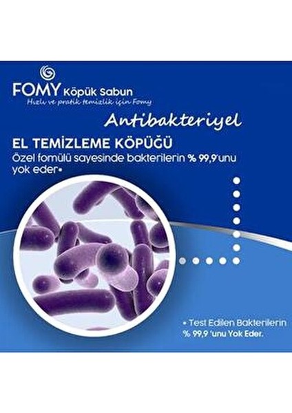 Antibakteriyel Köpük Sabun 500 ml El, Yüz ve Vücut İçin Dermatolojik Olarak Test Edilmiş