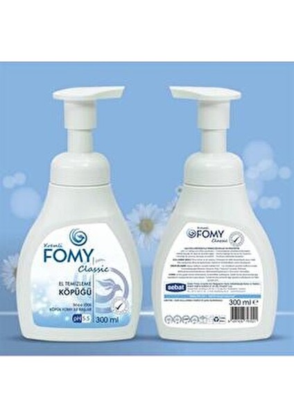 Classic El Temizlik Köpüğü 300 ml Kremsi Yapı, Kolay Kullanım ve Hoş His