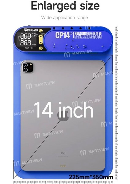 Mechanic CP14 Toz Algılama LED Işıklı Plus 14 Inç LCD Ekran Ayırıcı fiyatları