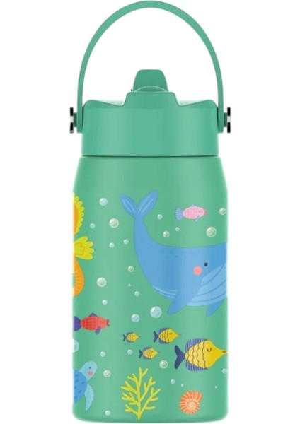 - Lil'straw Çocuk Su Termosu | 420 ml - Ocean Whisper fiyatları