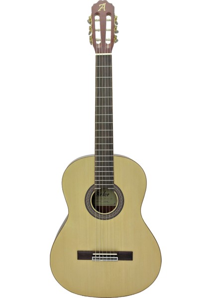 LCG068S Klasik Gitar Cilasız, Mat Kılıf Hediyeli