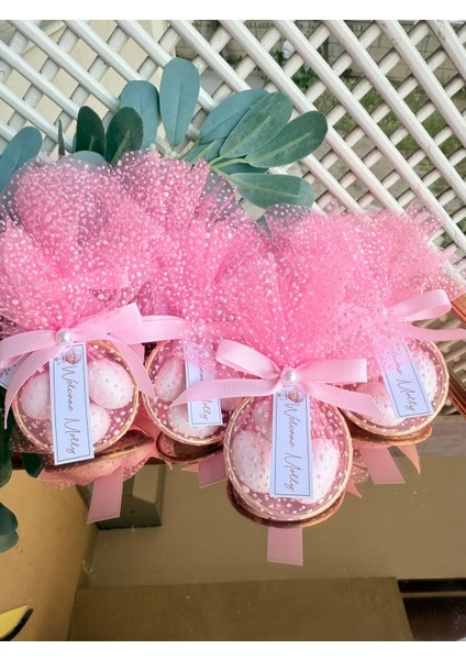 Altın İz Gıda 10 Adet Inci Süslemeli Magnetsiz Halka Şekerleme (Nikah, Nişan, Söz, Düğün Hediyeliği) modelleri