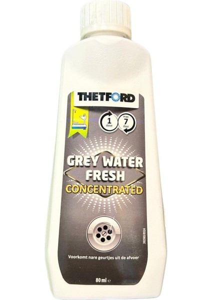 Grey Water Fresh - Kirli Su Tankı Koku Önleyici Tek Kullanım 80 ml