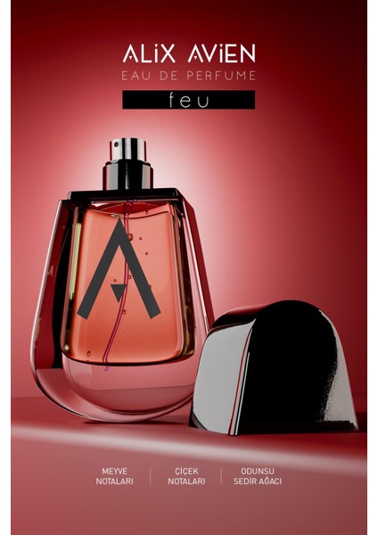 Eau De Perfume Feu 45 ml - Kırmızı Ateş - Kadın Parfümü