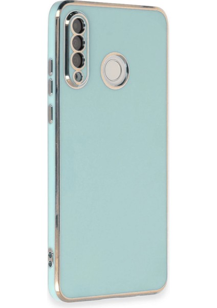 Zengezur Newface Huawei P30 Lite Kılıf Volet Silikon - Açık Yeşil fiyatları