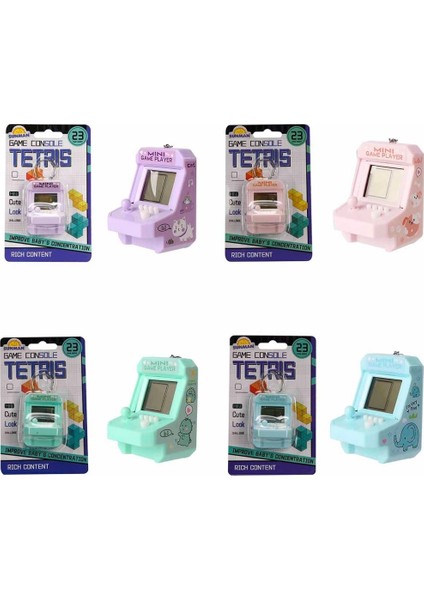 Bfs Mini Oyun Konsolu 23 Oyun Modlu Tetris Anahtarlık modelleri