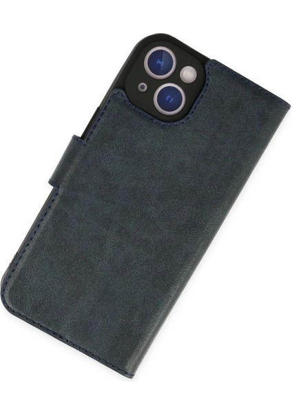 Bfs iPhone 14 Plus Kılıf Trend S Plus Kapaklı Kılıf - Lacivert fiyatları