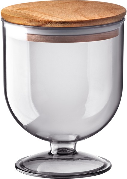 Marion Ahşap Kapaklı Saklama Kabı 900ML