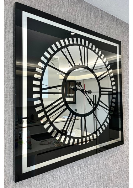 Roma Rakamlı Aynalı Duvar Saati modelleri