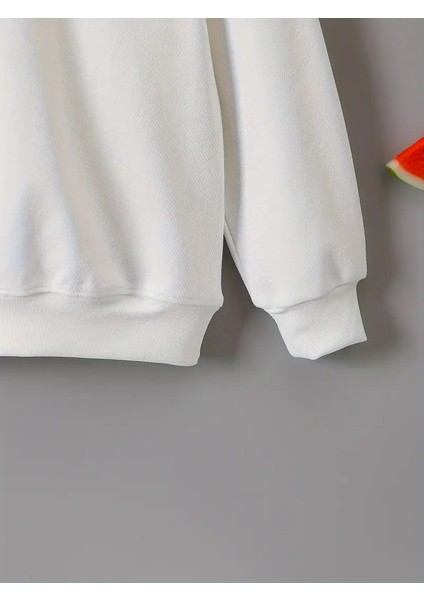 Kız Çocukları Için Kuromi Baskılı Uzun Kollu T-Shirt