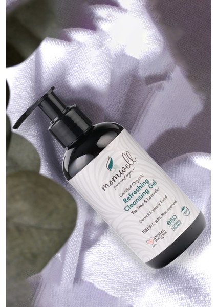 Organik Yüz Temizleme Jeli | Ferahlatıcı & Sebum Dengeli Bakım | 200 ml