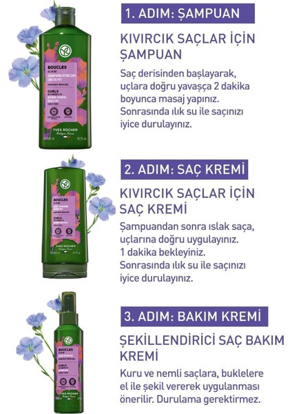 Kıvırcık Saçlara Özel Bakım Seti modelleri