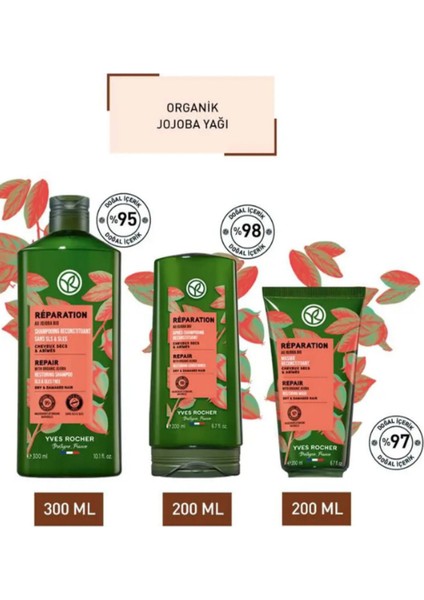 Yıpranmış Saçların Ihtiyacına Yönelik Günlük Uzman Bakım Seti 300ML + 200ML + 200ML fiyatları