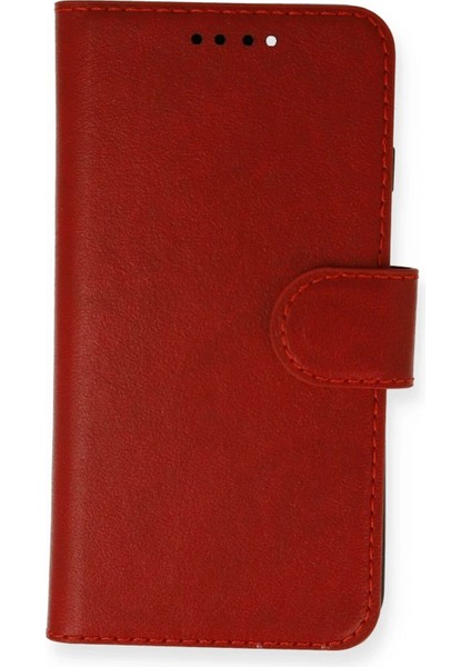 Bfs iPhone 14 Kılıf Trend S Plus Kapaklı Kılıf - Kırmızı fırsatları