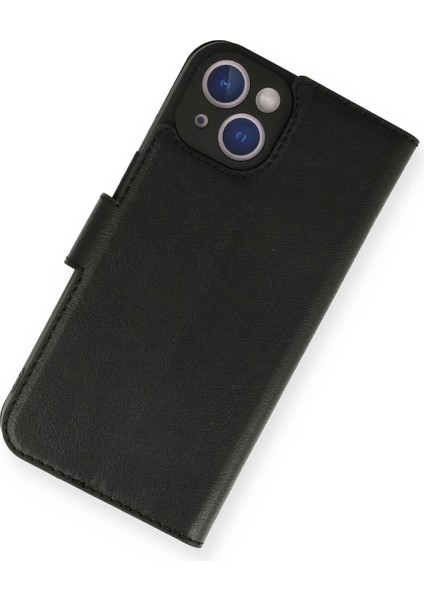 Bfs iPhone 14 Kılıf Trend S Plus Kapaklı Kılıf - Siyah modelleri