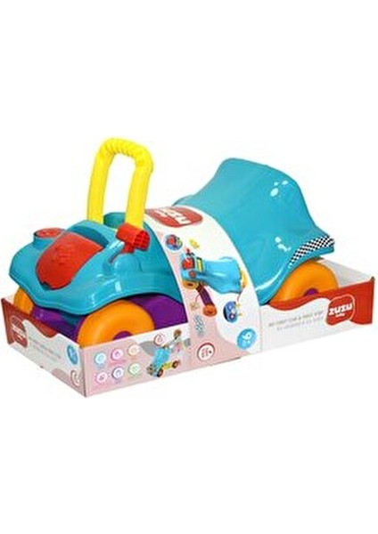 Toys İlk Arabam Tekerlekli Yürüteç Bebeğinizin İlk Adımlarını Destekleyen Renkli Çarklar