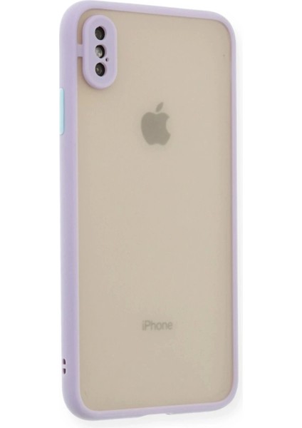 Bfs iPhone x Kılıf Montreal Silikon Kapak - Mor fiyatları