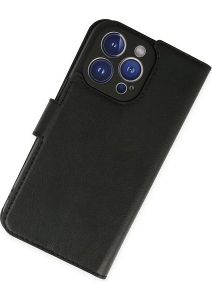 Bfs iPhone 14 Pro Kılıf Trend S Plus Kapaklı Kılıf - Siyah modelleri