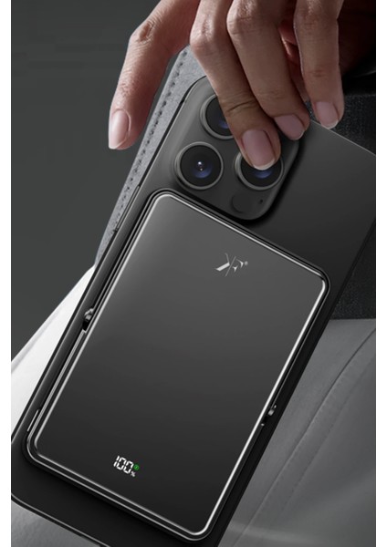 Zengezur Newface PW580 5.000 Mah 20W Type-C 15W Kablosuz Şarj 3W Saat Şarj ve 5W Kulaklık Şarj Destekli Pd Hızlı Şarj Magsafe Powerbank - Siyah modelleri