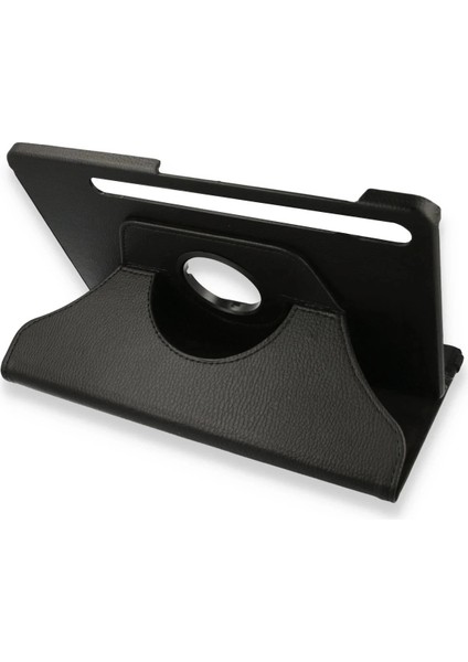 Bfs Samsung Galaxy X800 Tab S8 Plus 12.4 Kılıf 360 Tablet Deri Kılıf - Siyah