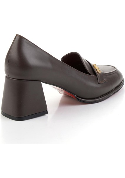 Kahve Kadın Klasik Topuklu Ayakkabı K01231472009 modelleri